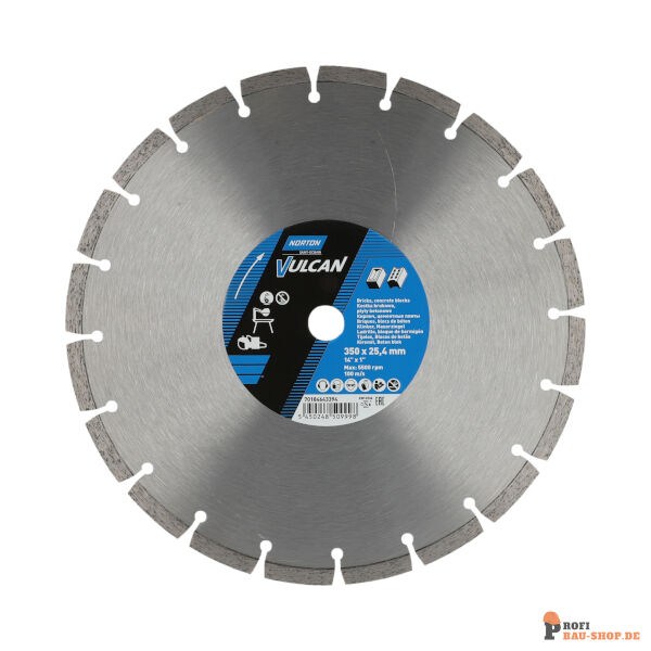 nortonschleifmittel/NORTON_schleifmittel_70184643394 Diamond Blade Norton Vulcan UNI 35x25.4 1x2.8_150915